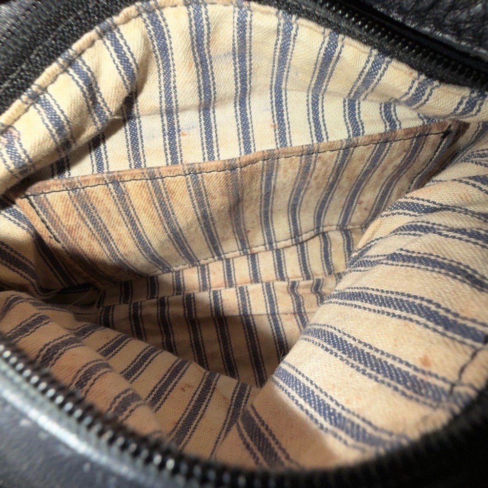 Coach Vintage Black Leather Bag | Classic Mini Hobo | USA Made - Picture 12 of 13